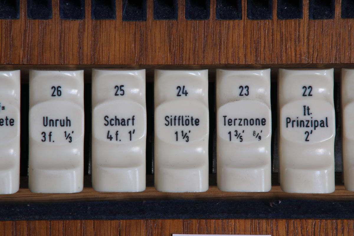Schorndorf - Bornefeld Organ 1962 [Hauptwerk]